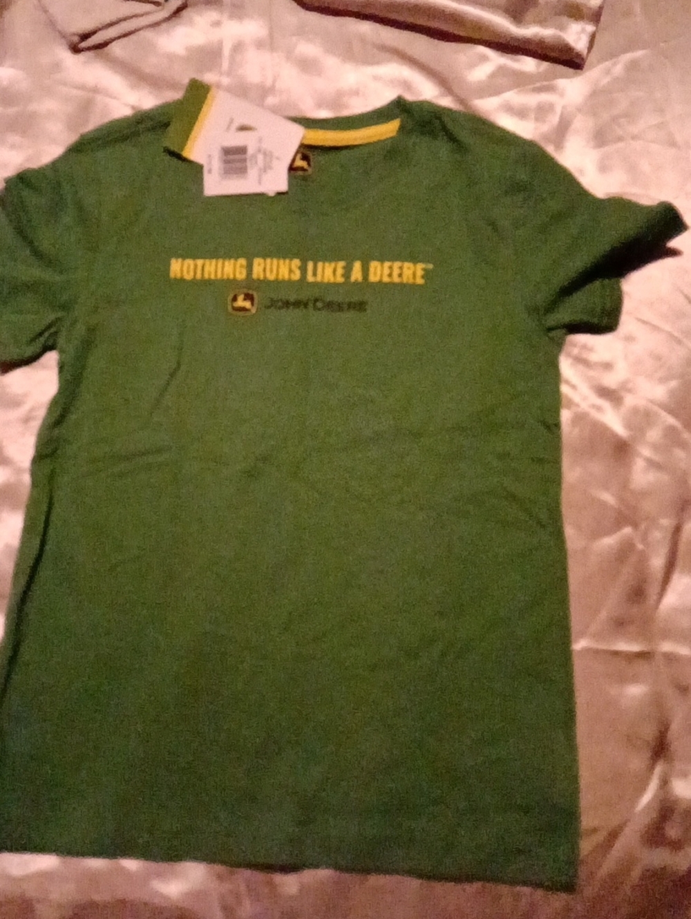 John Deere Green and Yellow Kids T-Shirt